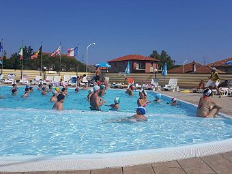 Lezioni in piscina