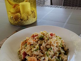 Un sublime risotto da degustare 